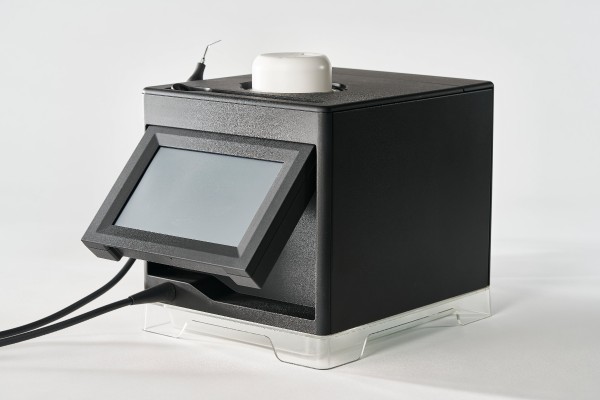 ブルーラジカルと検査機器のイメージ